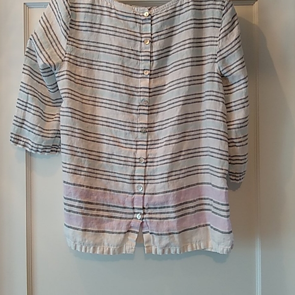 J. Jill linen blouse - Picture 4 of 5